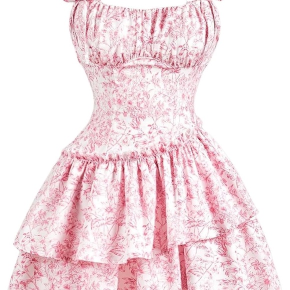 Dresses & Skirts - Floral Pink Sundress